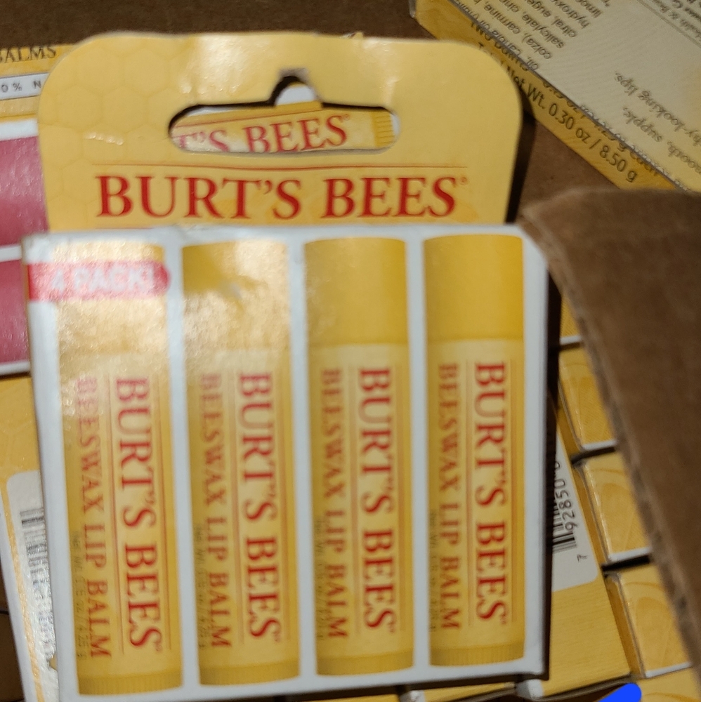 BURTS bees original value 4 pack lip balm H1AP